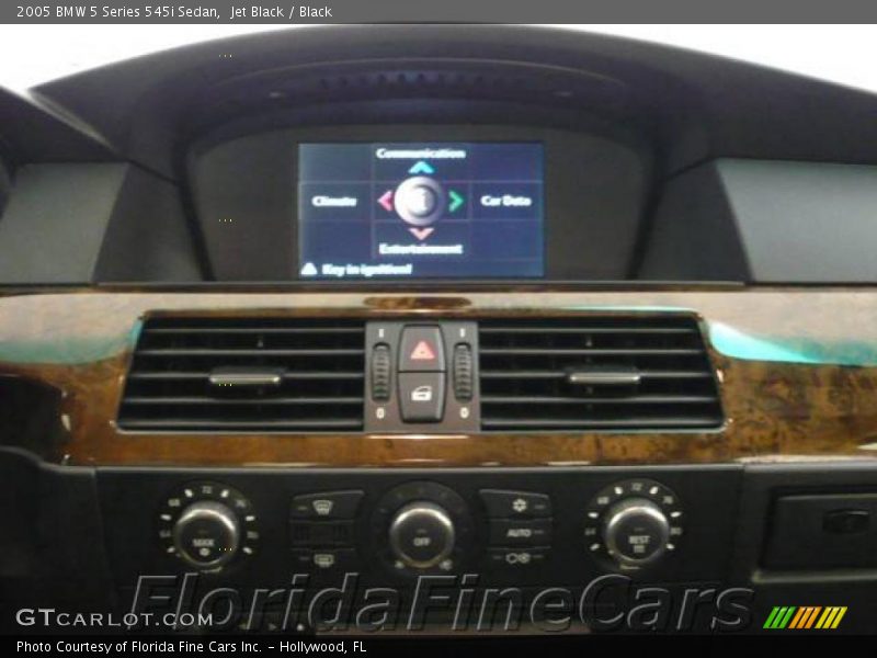 Jet Black / Black 2005 BMW 5 Series 545i Sedan
