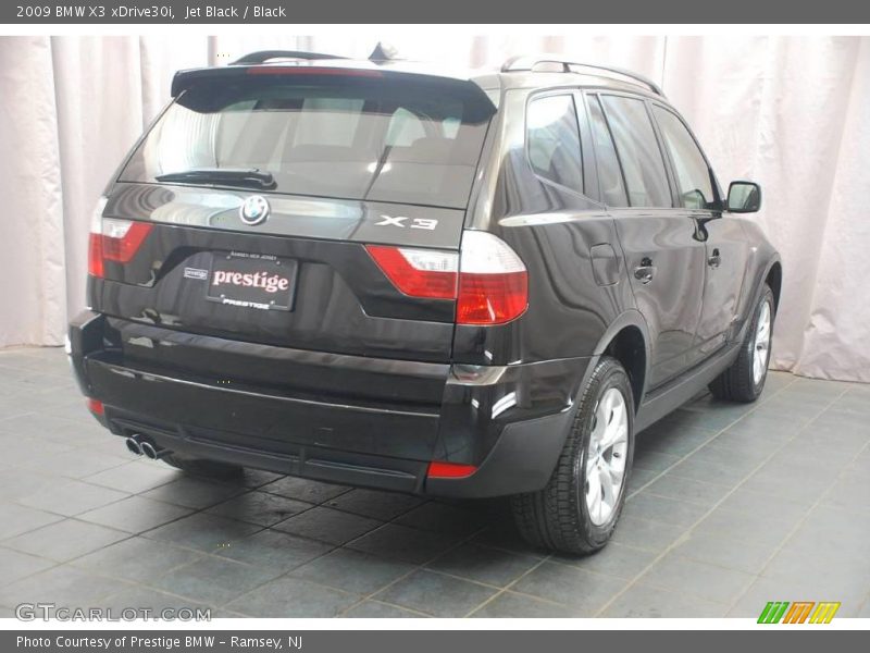 Jet Black / Black 2009 BMW X3 xDrive30i
