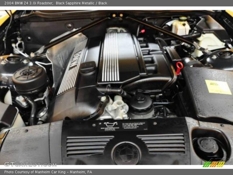 Black Sapphire Metallic / Black 2004 BMW Z4 3.0i Roadster