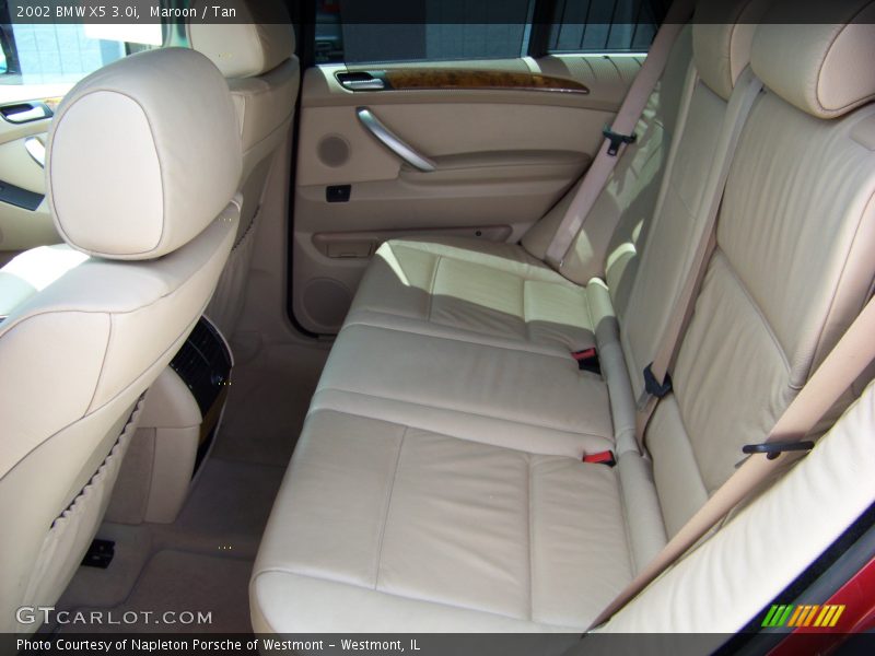 Maroon / Tan 2002 BMW X5 3.0i