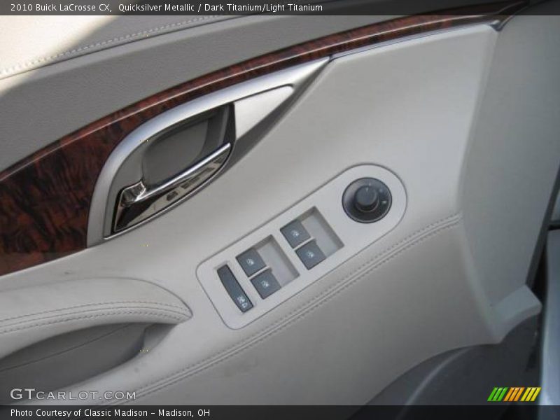 Quicksilver Metallic / Dark Titanium/Light Titanium 2010 Buick LaCrosse CX