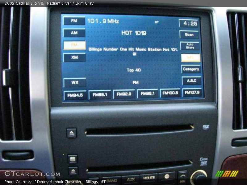 Radiant Silver / Light Gray 2009 Cadillac STS V8