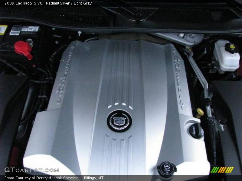Radiant Silver / Light Gray 2009 Cadillac STS V8
