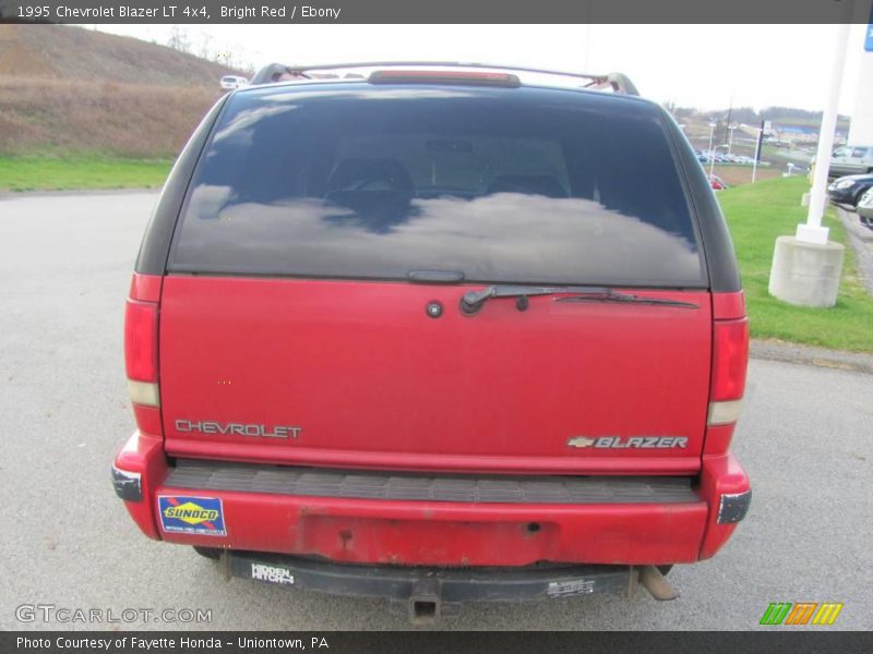 Bright Red / Ebony 1995 Chevrolet Blazer LT 4x4