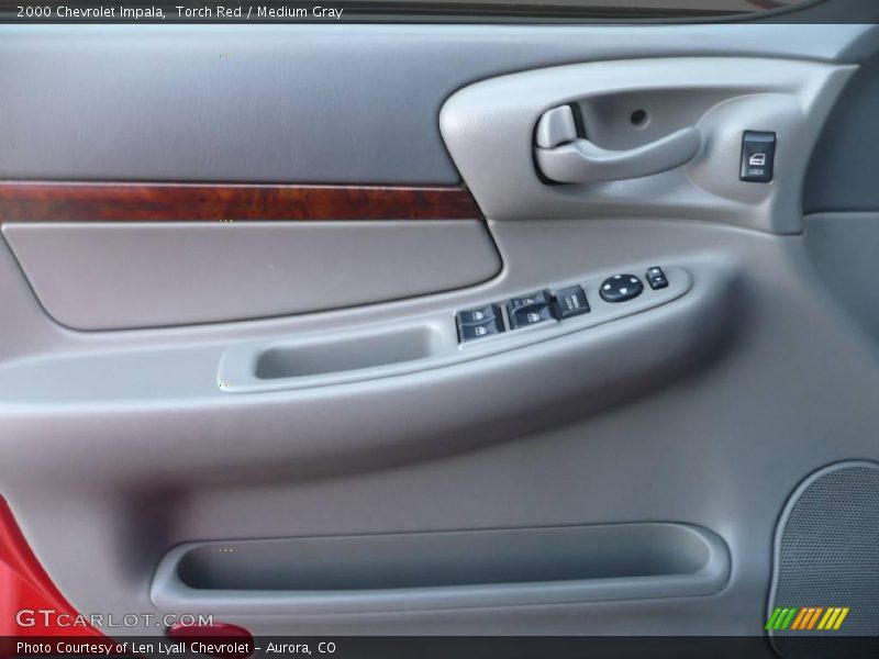 Torch Red / Medium Gray 2000 Chevrolet Impala