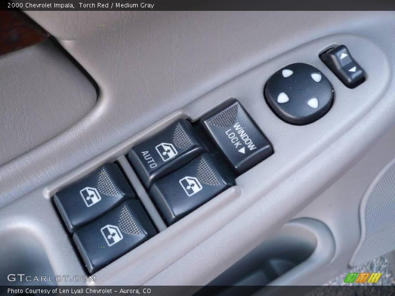 Torch Red / Medium Gray 2000 Chevrolet Impala