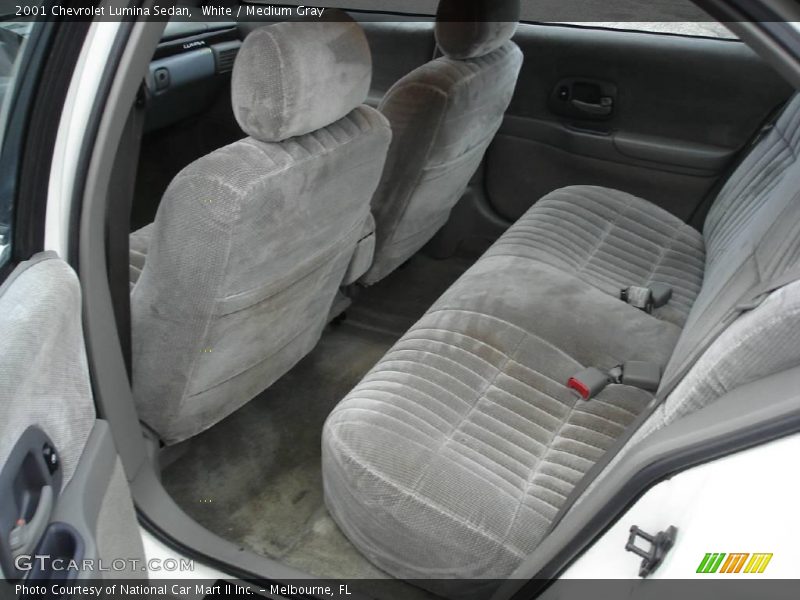 White / Medium Gray 2001 Chevrolet Lumina Sedan