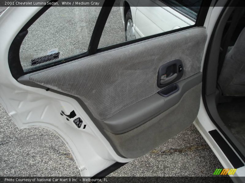 White / Medium Gray 2001 Chevrolet Lumina Sedan