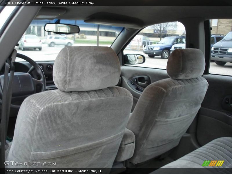 White / Medium Gray 2001 Chevrolet Lumina Sedan