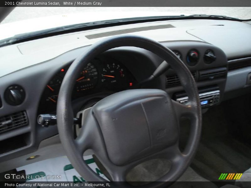 White / Medium Gray 2001 Chevrolet Lumina Sedan