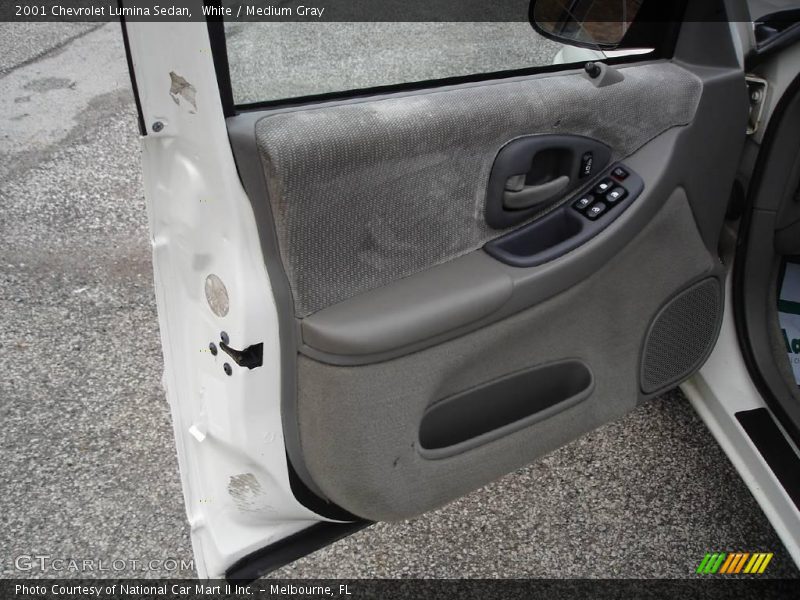 White / Medium Gray 2001 Chevrolet Lumina Sedan
