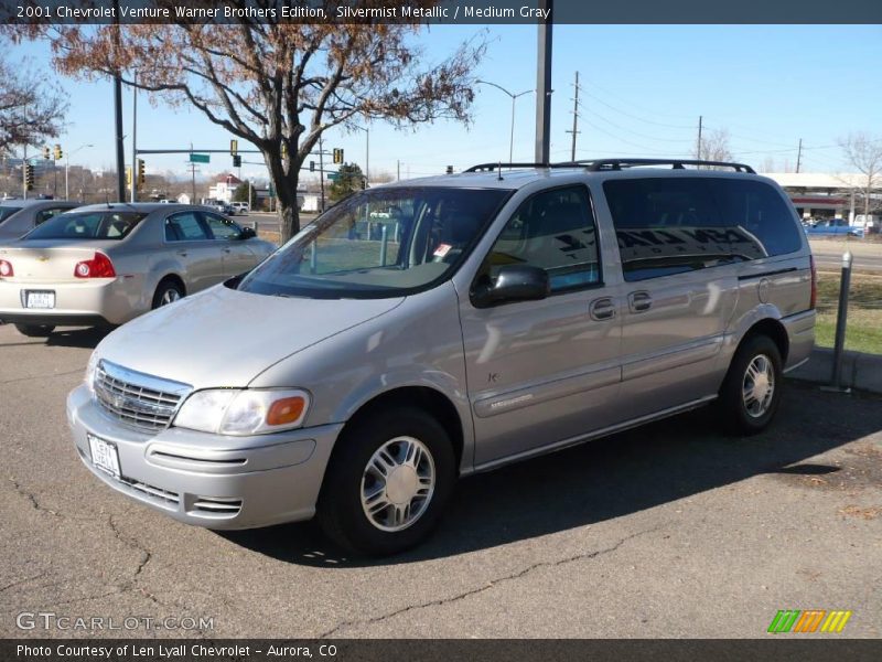 Silvermist Metallic / Medium Gray 2001 Chevrolet Venture Warner Brothers Edition