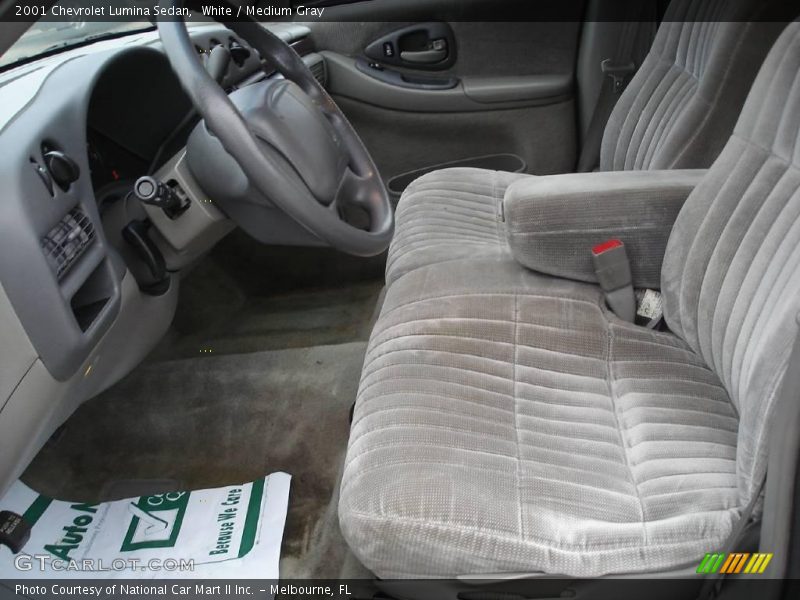 White / Medium Gray 2001 Chevrolet Lumina Sedan