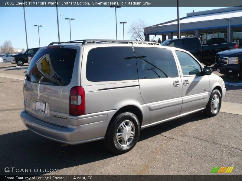 Silvermist Metallic / Medium Gray 2001 Chevrolet Venture Warner Brothers Edition