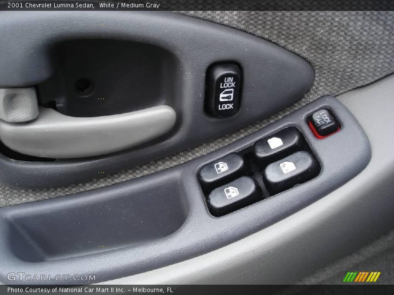 White / Medium Gray 2001 Chevrolet Lumina Sedan