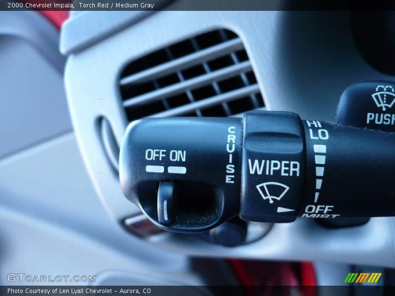 Torch Red / Medium Gray 2000 Chevrolet Impala