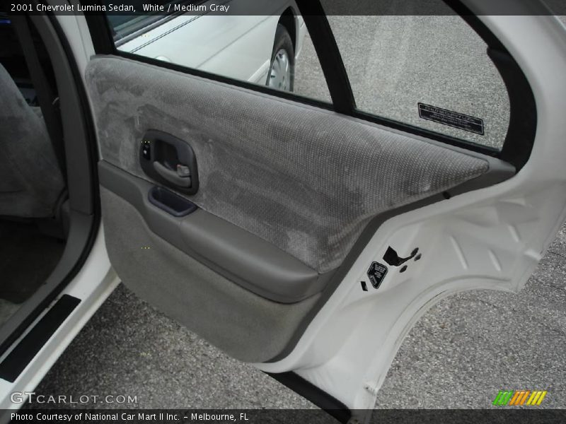 White / Medium Gray 2001 Chevrolet Lumina Sedan