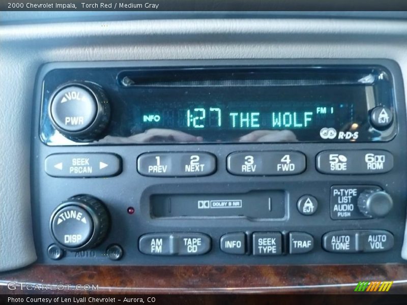 Torch Red / Medium Gray 2000 Chevrolet Impala