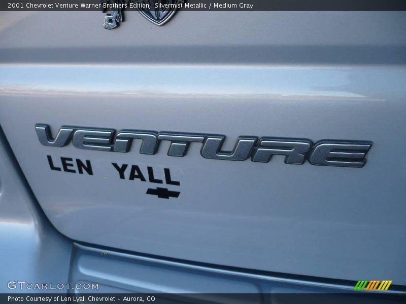 Silvermist Metallic / Medium Gray 2001 Chevrolet Venture Warner Brothers Edition