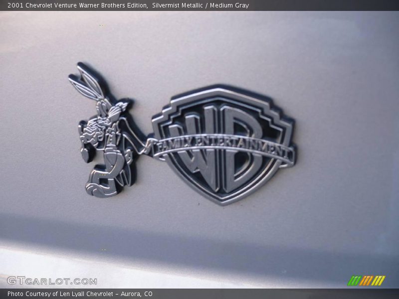 Silvermist Metallic / Medium Gray 2001 Chevrolet Venture Warner Brothers Edition