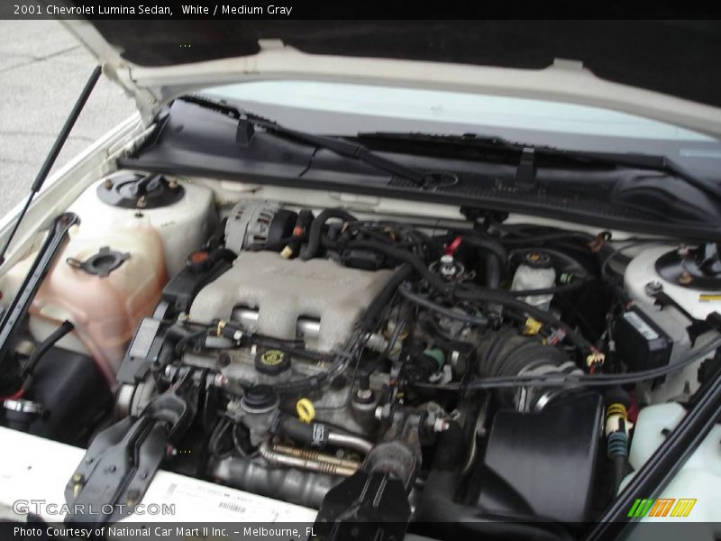 White / Medium Gray 2001 Chevrolet Lumina Sedan