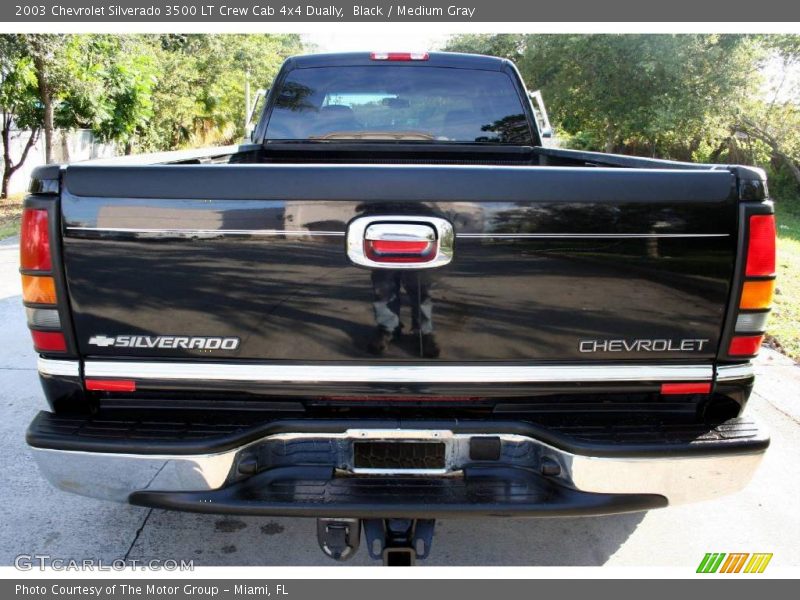 Black / Medium Gray 2003 Chevrolet Silverado 3500 LT Crew Cab 4x4 Dually