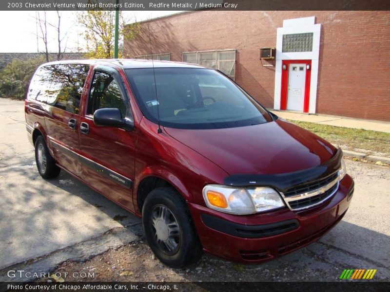 Redfire Metallic / Medium Gray 2003 Chevrolet Venture Warner Brothers Edition