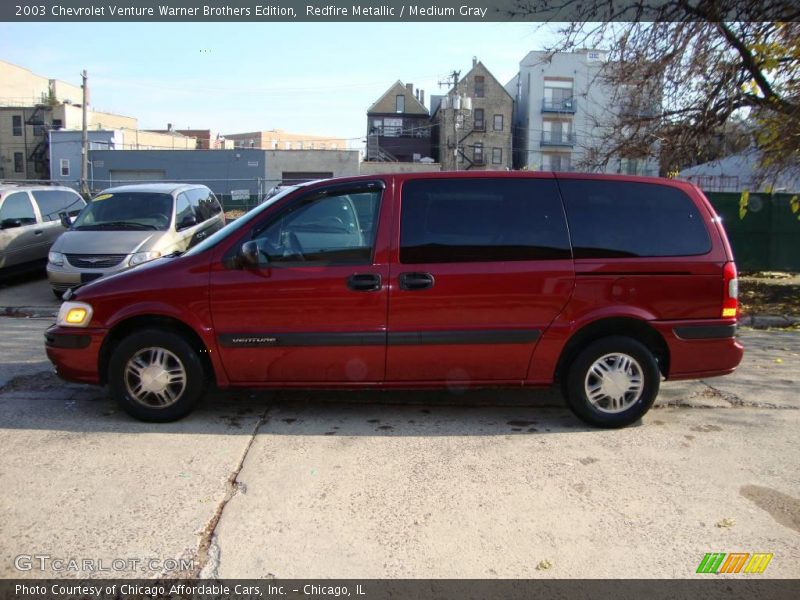 Redfire Metallic / Medium Gray 2003 Chevrolet Venture Warner Brothers Edition