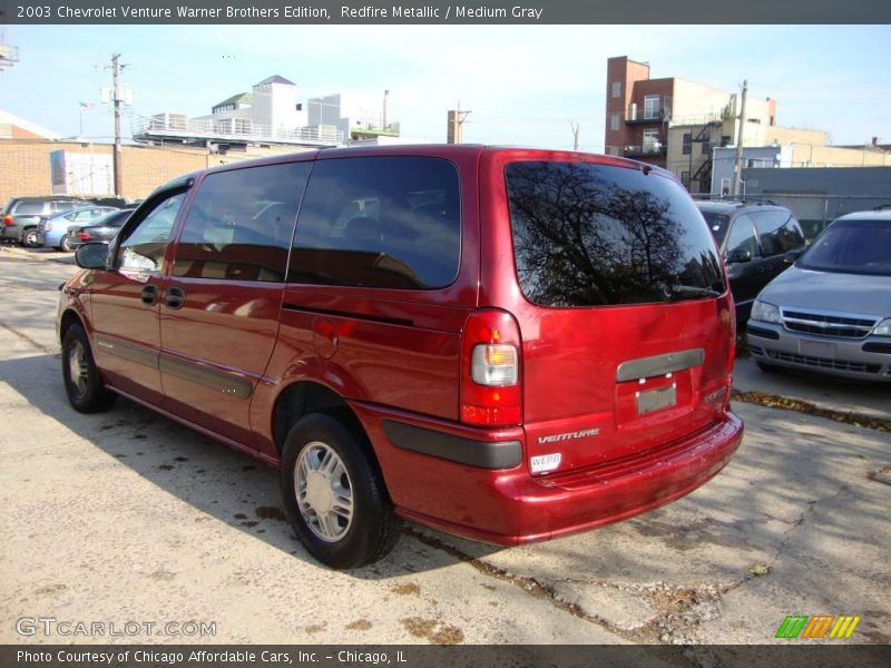 Redfire Metallic / Medium Gray 2003 Chevrolet Venture Warner Brothers Edition