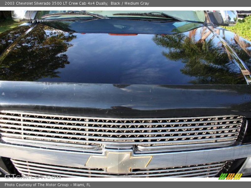 Black / Medium Gray 2003 Chevrolet Silverado 3500 LT Crew Cab 4x4 Dually