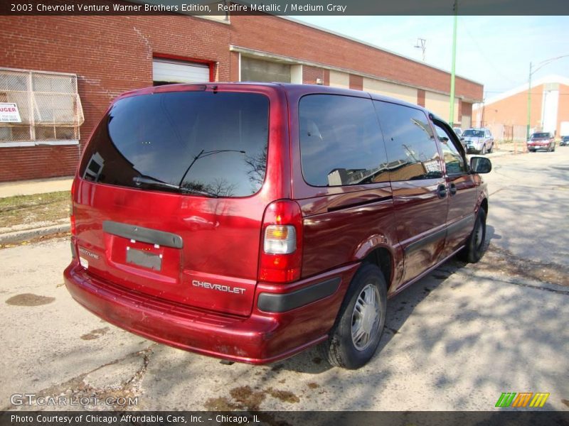 Redfire Metallic / Medium Gray 2003 Chevrolet Venture Warner Brothers Edition