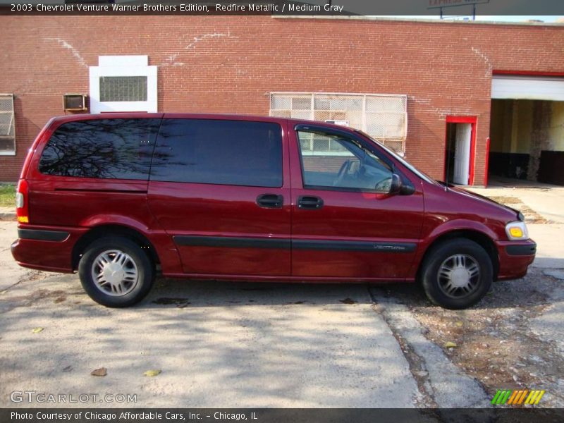 Redfire Metallic / Medium Gray 2003 Chevrolet Venture Warner Brothers Edition