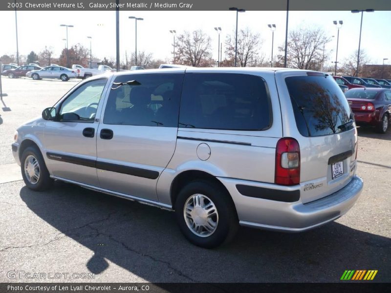 Galaxy Silver Metallic / Medium Gray 2003 Chevrolet Venture LS