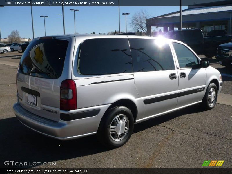Galaxy Silver Metallic / Medium Gray 2003 Chevrolet Venture LS