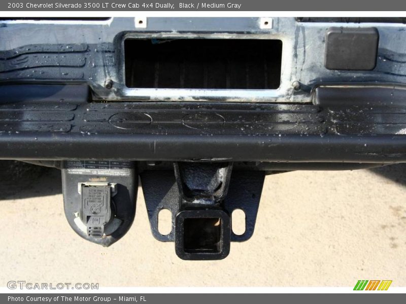 Black / Medium Gray 2003 Chevrolet Silverado 3500 LT Crew Cab 4x4 Dually