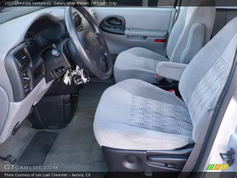 Galaxy Silver Metallic / Medium Gray 2003 Chevrolet Venture LS