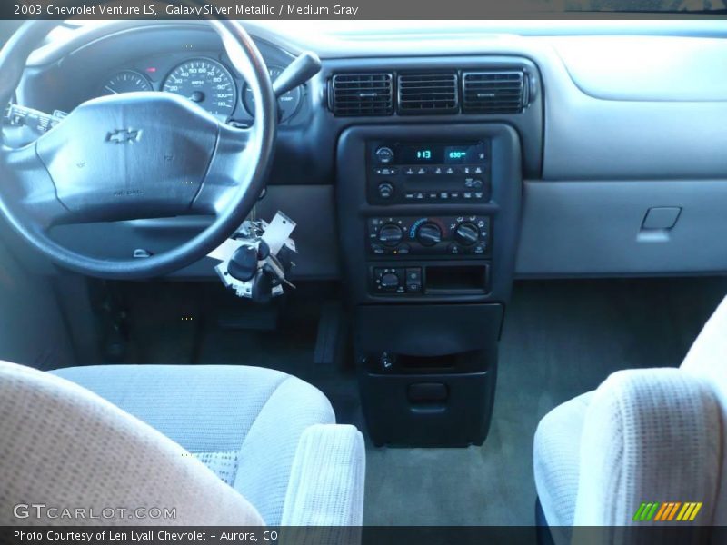 Galaxy Silver Metallic / Medium Gray 2003 Chevrolet Venture LS