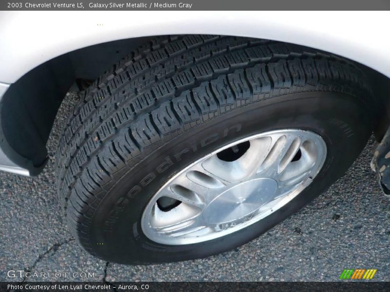 Galaxy Silver Metallic / Medium Gray 2003 Chevrolet Venture LS