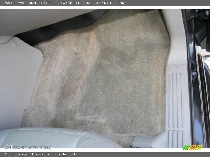 Black / Medium Gray 2003 Chevrolet Silverado 3500 LT Crew Cab 4x4 Dually