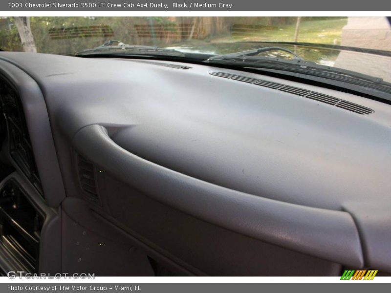 Black / Medium Gray 2003 Chevrolet Silverado 3500 LT Crew Cab 4x4 Dually