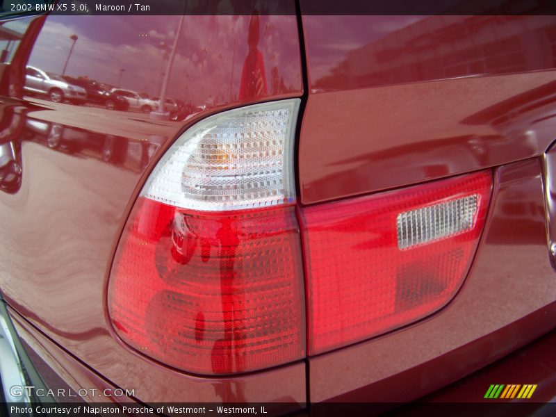 Maroon / Tan 2002 BMW X5 3.0i