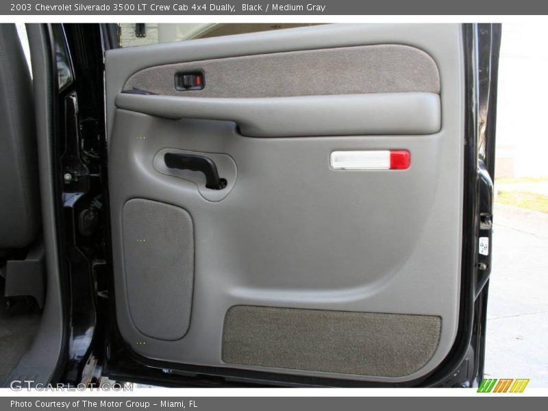 Black / Medium Gray 2003 Chevrolet Silverado 3500 LT Crew Cab 4x4 Dually