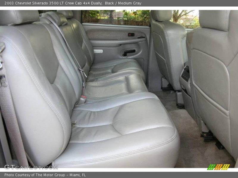 Black / Medium Gray 2003 Chevrolet Silverado 3500 LT Crew Cab 4x4 Dually