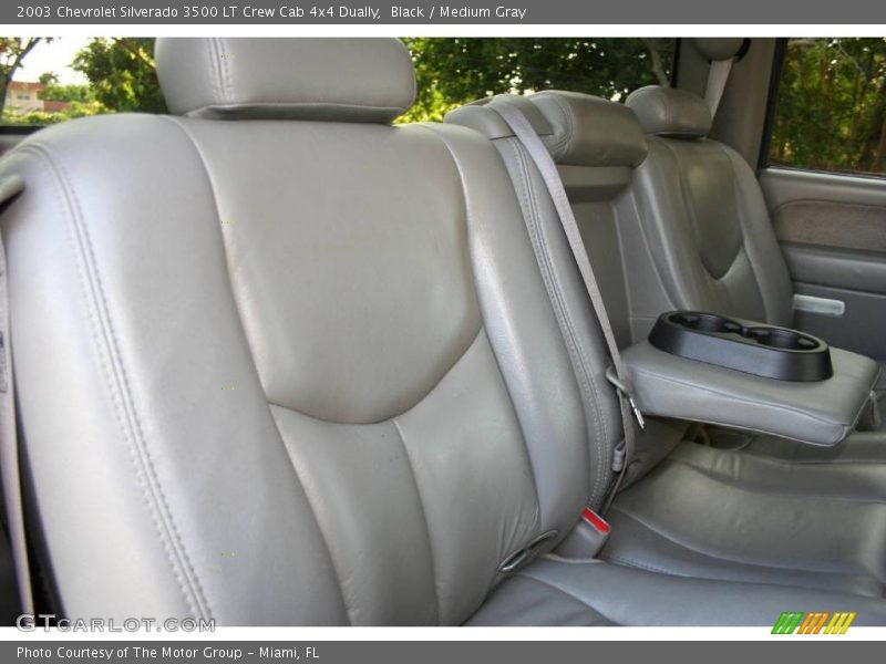 Black / Medium Gray 2003 Chevrolet Silverado 3500 LT Crew Cab 4x4 Dually