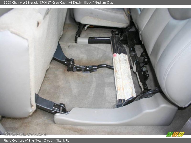 Black / Medium Gray 2003 Chevrolet Silverado 3500 LT Crew Cab 4x4 Dually