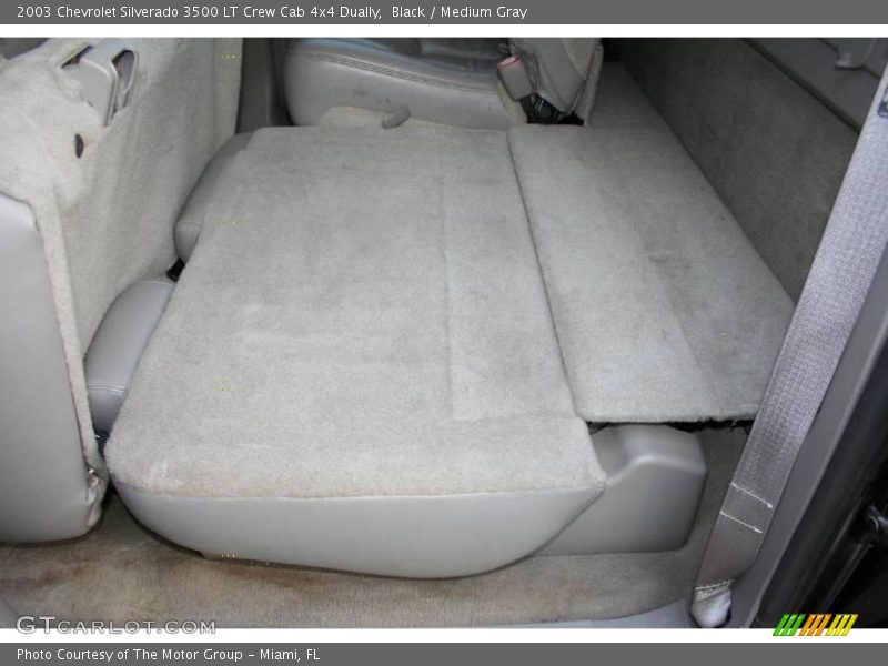 Black / Medium Gray 2003 Chevrolet Silverado 3500 LT Crew Cab 4x4 Dually