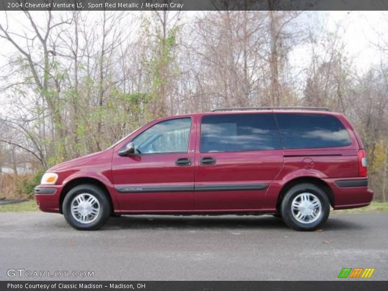 Sport Red Metallic / Medium Gray 2004 Chevrolet Venture LS