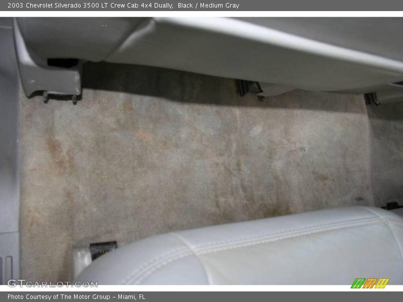 Black / Medium Gray 2003 Chevrolet Silverado 3500 LT Crew Cab 4x4 Dually