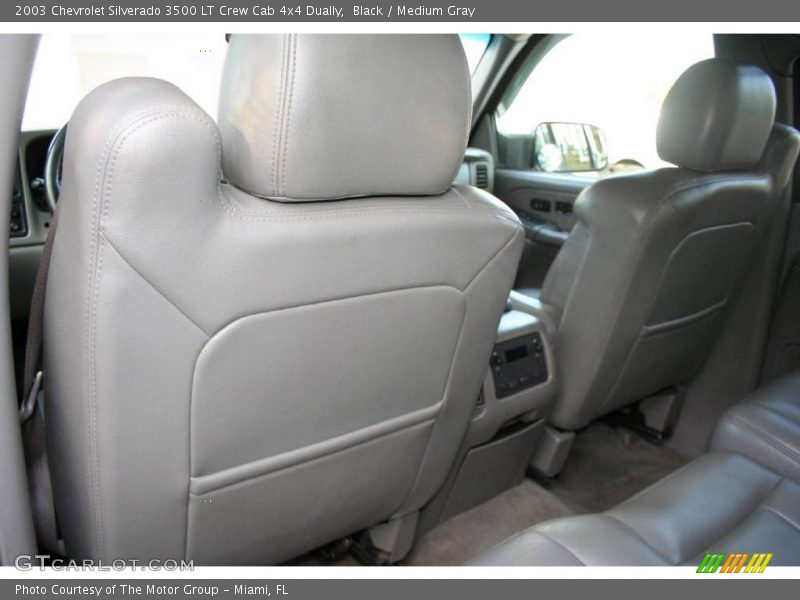 Black / Medium Gray 2003 Chevrolet Silverado 3500 LT Crew Cab 4x4 Dually