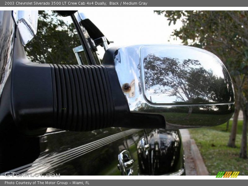 Black / Medium Gray 2003 Chevrolet Silverado 3500 LT Crew Cab 4x4 Dually